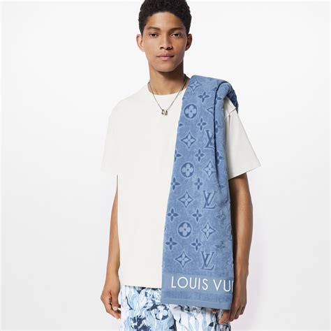 drap de bain louis vuitton|LVacation Beach Towel S00 .